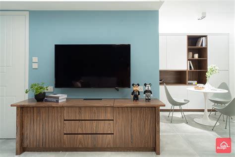 藍色牆身 房間電視尺寸